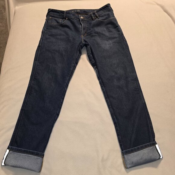 Share REV’IT Jeans Lombard 2 RF Dark Blue motorcycle Jeans Mens Size 36x32 - Picture 10 of 10